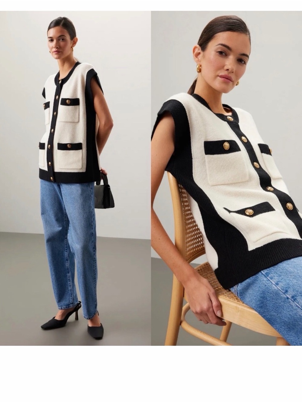 Sandro wool Lunea vest